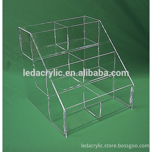 lucite plexiglass Hosiery Bins for packaged Panty Hose